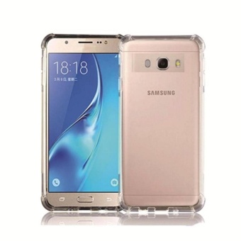 Gambar Case Anti Shock   Anti Crack Elegant Softcase for Samsung GalaxyJ510   J5 2016   White Clear