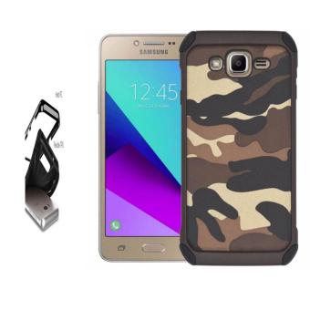 Gambar CASE EXECUTIVE ARMY LOOK FOR SAMSUNG GALAXY J2 PRIME   COKLAT ARMY