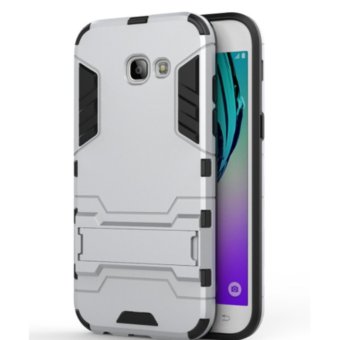 Gambar Case For Samsung Galaxy A3 2017 Iron Man Armor Series   Silver