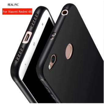 Case For Xiaomi Redmi 4x Prime UltraSlim Premium Shockproof Hybrid Full Cover Series- Hitam  