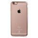 Gambar Case iphone 5 5S SE Softcase List Chrome  Rose Gold