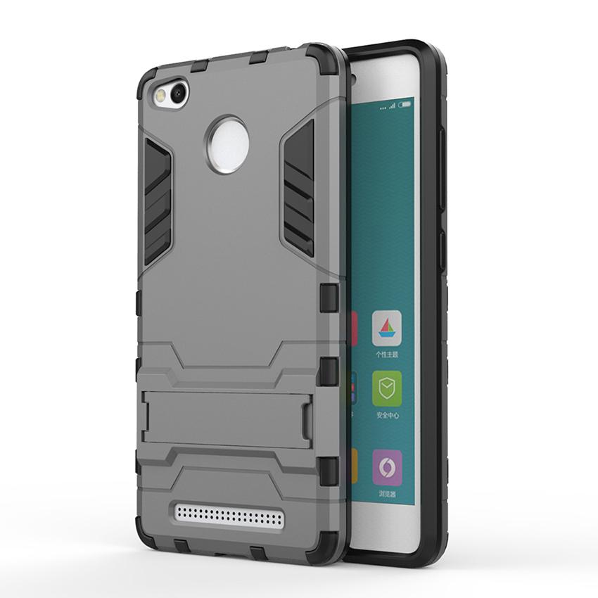 Case Iron Man for Xiaomi Redmi 3S Prime Robot Transformer IronmanLimited - Grey .