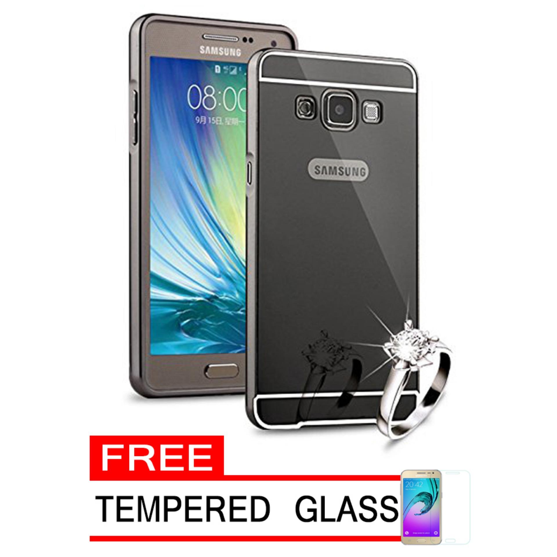 Bumper Mirror Samsung J5 J500 Alumunium Metal Sliding 