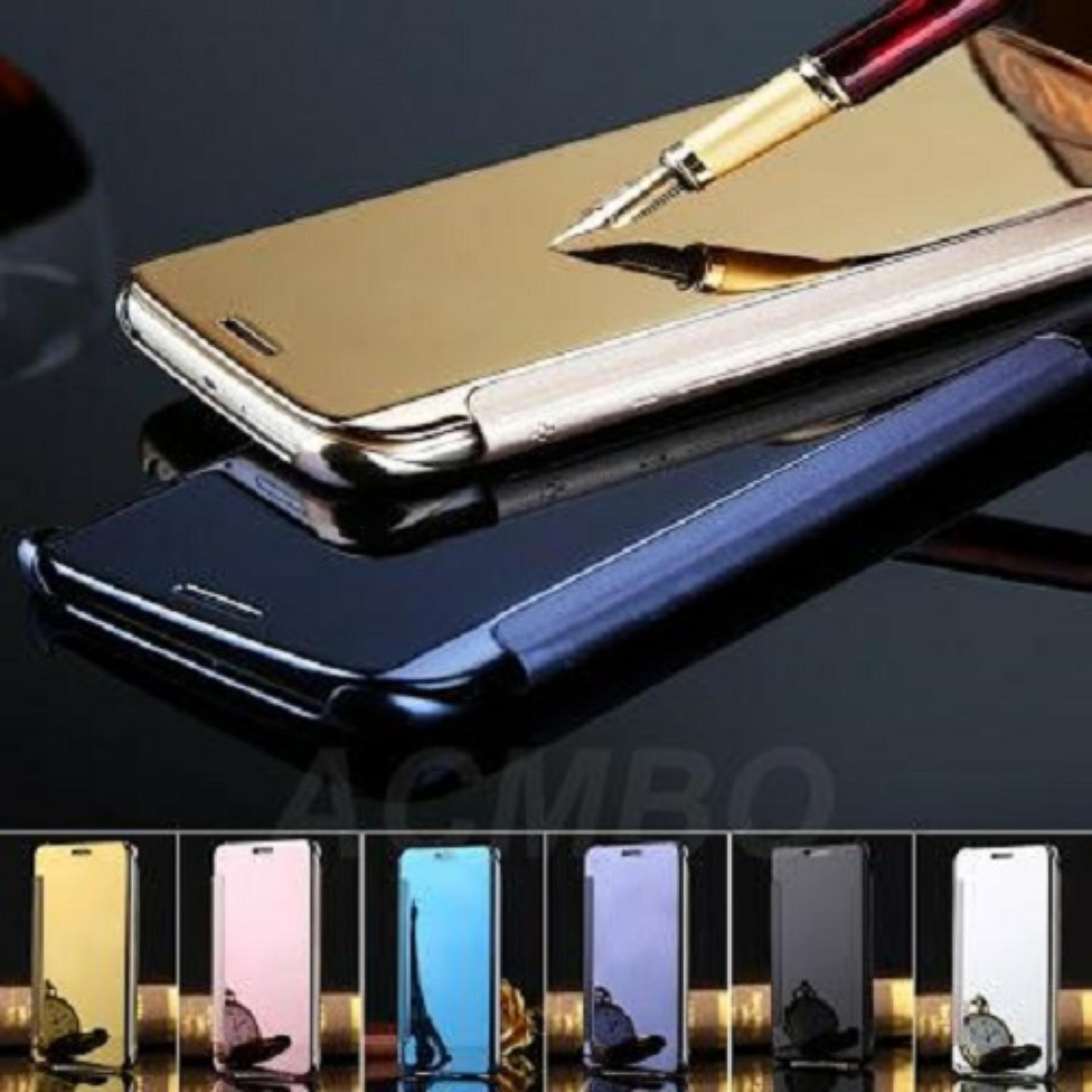 ... Case Plating Mirror Premium Clear View Case Cover Dormance forSamsung Galaxy J5 2016 ...