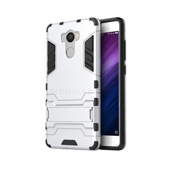 Gambar Case Robotic Series with Kickstand for Xiaomi Redmi 4 Prime   Silver