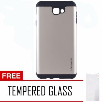 Gambar Case Samsung Galaxy J5 Prime Slim Armor Hybrid   Gold + Free Tempered Glass