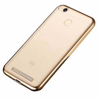 Gambar Case Shining Chrome Softcase Xiaomi Redmi 4A   Gold