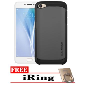 Gambar Case Slim Armor For Vivo V5   V5S   V5 Lite + Free iRing   Black