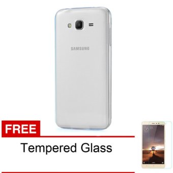 Gambar Case Softcase Ultrathin for Samsung Galaxy Grand 2   G7102   Clear+ Free Tempered Glass