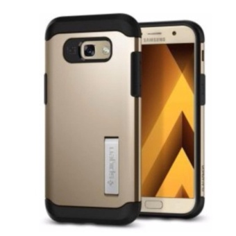 Gambar Case Spigen Slim Armor Samsung Galaxy A5 2017 Gold