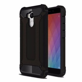 Gambar CASE TOUGH ARMOR CARBON FIBER 2 LAYER FOR SAMSUNG GALAXY J3 2017  J3 PRIME   BLACK