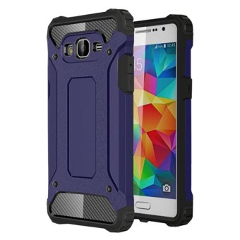 Gambar Case Tough Armor Carbon for Samsung Galaxy J2 Prime   Biru Dongker