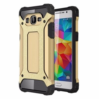 Gambar Case Tough Armor Carbon for Samsung Galaxy J2 Prime   Gold