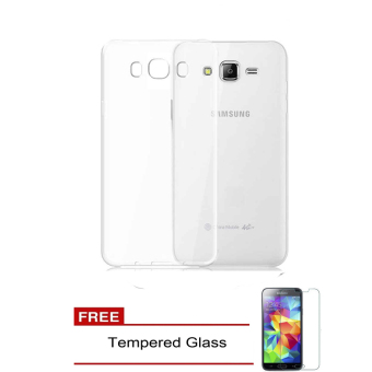 Gambar Case TPU Phone Case for Samsung Galaxy J5   J500   Clear + FreeTempered Glass