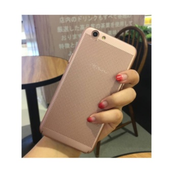 Gambar Case UltraSlim Hardcase Oppo A59 F1S Thermal Glossy Rose Gold