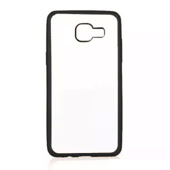 Gambar Case Ultrathin Shining Chrome for Samsung Galaxy A7 (A710)   Hitam