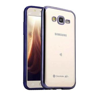 Gambar Case Ultrathin Shining Chrome Untuk Samsung Galaxy J3 Duos Lama  J3 2015   Black