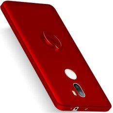 Case untuk Xiaomi Mi 5 S Plus Hard PC dengan Rotating Ring Grip Case Cover-Merah-Intl