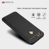Caselova Premium Quality Carbon Shockproof Hybrid Case For OPPO F5 - Black + Tempered Glass Januari 2019 - 2 Caselova Premium Quality Carbon Shockproof Hybrid Case for OPPO F5 - Black + Tempered Glass - 2