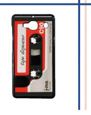 Casing HARDCASE untuk hp Xiaomi Redmi 2S Retro Mix Tape
