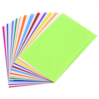 Gambar CCC Film Paper 12 Color Light Flash Camera Diffuser Filter KertasWarna