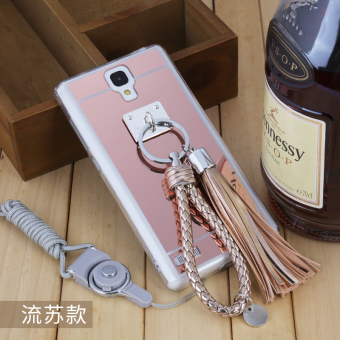 Gambar Cinta dia note1s silikon lanyard pelindung penutup belakang set ponsel shell