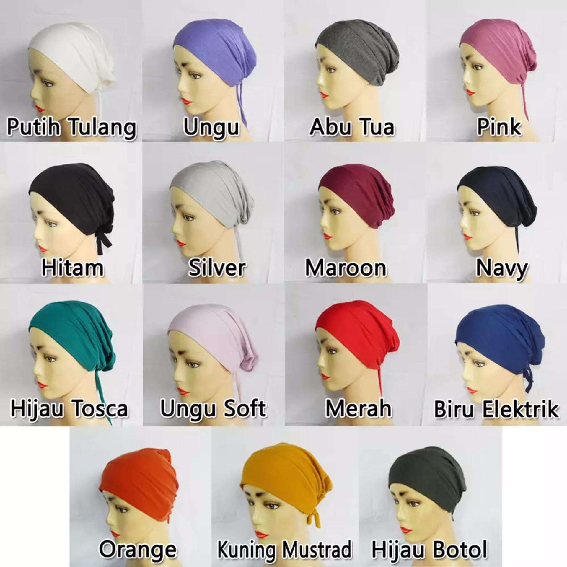 Mysha Hijab Ciput Antem Tali Hitam By Elc - Wiring Diagram 