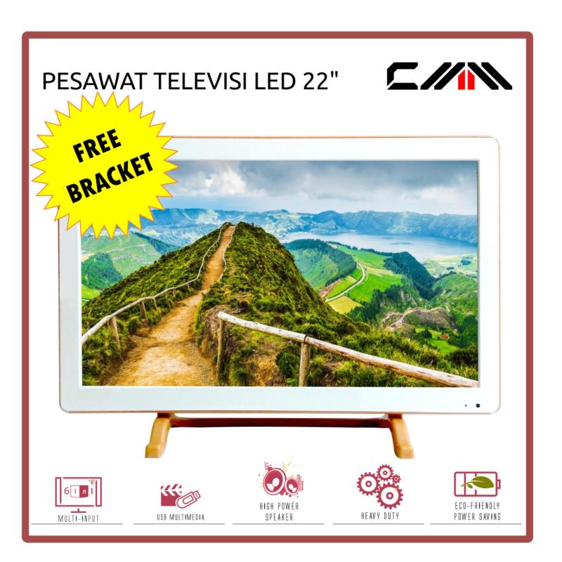 CMM - Televisi - TV MONITOR LED 22 inch Wide - USB Movie Ready - Free Bracket