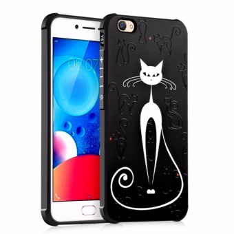 Gambar COCASE Solid color Silicone phone case for Vivo v5s v5 Y67(Bigwhite cat)   intl