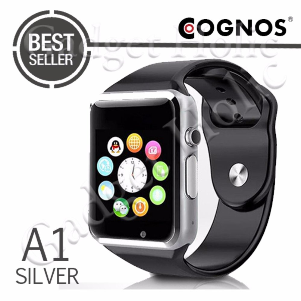 Cognos Smartwatch A1 - GSM TERMASUK BOX - Silver