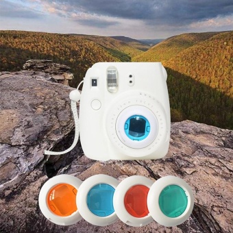 Gambar Colorful Filter 2 Colors Magic Lens For Fujifilm Instax Mini 8 7sCameras   intl