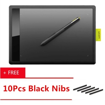 Gambar Computers Laptops Drawing Pad Bamboo Pen Graphic TabletCtl 471 Ko F Drawing Design For Pc   Mac(Black)[ Buy 1 Get 10PcsBlack Nibs ]   intl