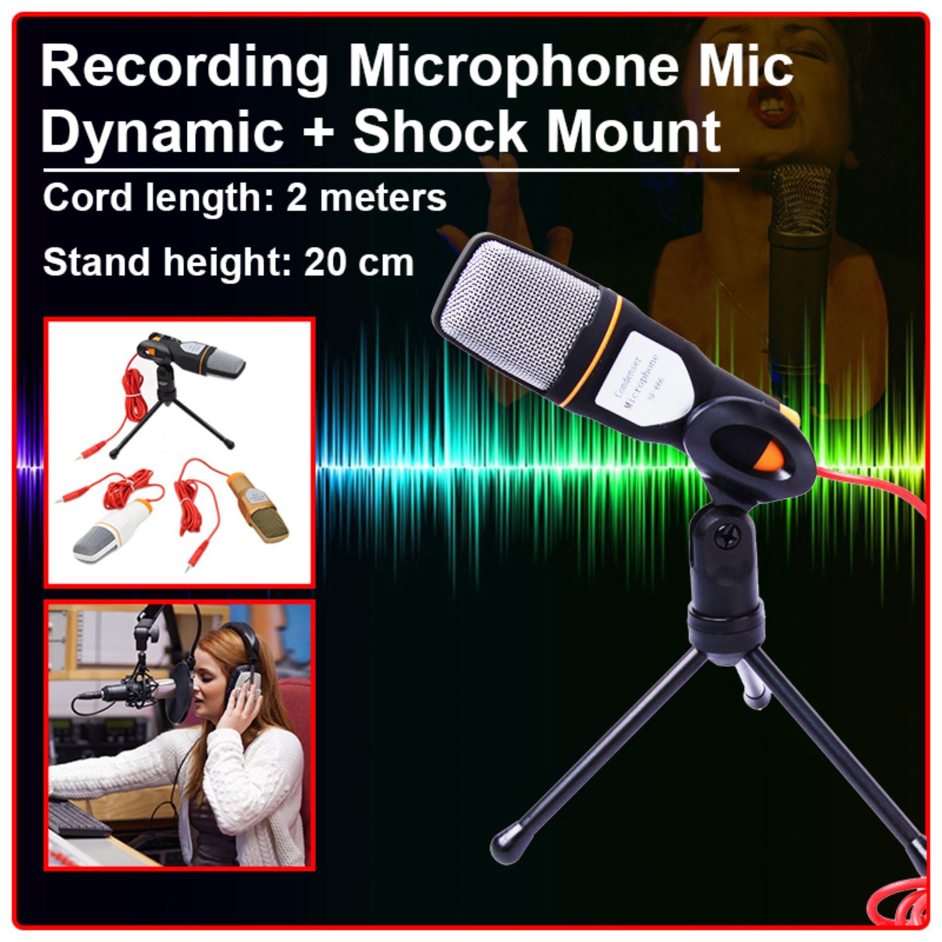 Condenser Sound Studio Recording Microphone Mic Dynamic with Shock Mount