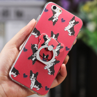 Gambar Conner IPhone6plus Set Sangat Tipis Silikon Casing Lunak Casing HP