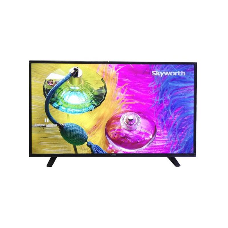 Coocaa LED TV 24 Inch HD ready USB movie 24E100 - Hitam KHUSUS JADETABEK