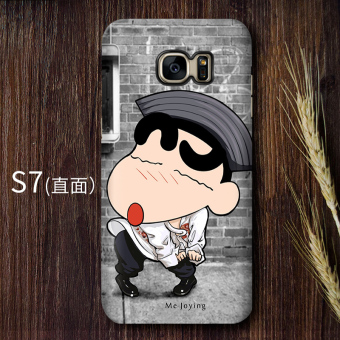 Gambar Crayon s7 S6EDGE S5 S8 s8 kartun shell ponsel