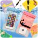 Gambar Creative cartoon Mobile phone waterproof bag colorful animals PVCsealed waterproof bag camera waterproof phone Cellphone bag   intl