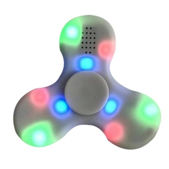 Gambar Creative Finger Spinner Funny Spinner Bluetooth Speaker FlashingLights LED   intl