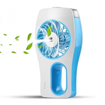Gambar CTLpower Handheld Fan,Portable Mini Misting Personal Cooling Fanwith Soft Wind and Ultra quiet for Travel,Home,and Office (Blue)  intl