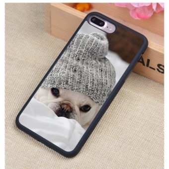 Gambar Cute Animal French Bulldog Puppy Dog Protection Cell Phone CaseCover For Iphone 6 6s   intl