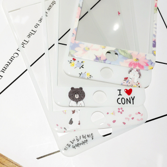 Gambar Cute embossed peach shy protective film Film