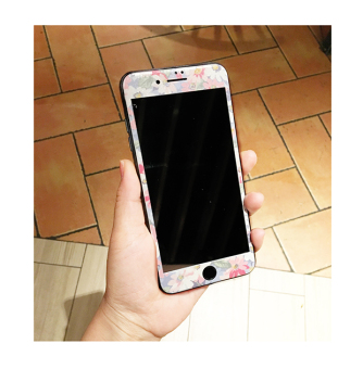 Gambar Cute embossed peach shy protective film Film