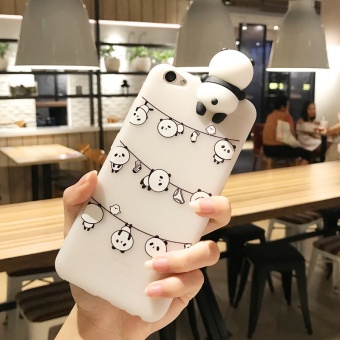 Jual Cute Girls Lovely Catoon Case 3D Lay Chubby Panda Doll Toy
CandySoft TPU Cover for VIVO Y67 V5 with Lanyard Gift intl Online Murah