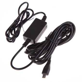 Jual Dash Cam Hard Wire Kit for Car DVR Camera Vedio Recorder with
Micro Port (Black) intl Online Terbaru