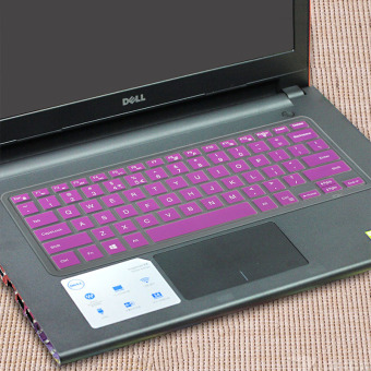 Gambar Dell 14cd notebook keyboard komputer film pelindung