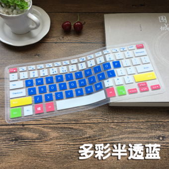 Gambar Dell ins15 d1525s d1645s notebook komputer pembakaran keyboard penutup film pelindung