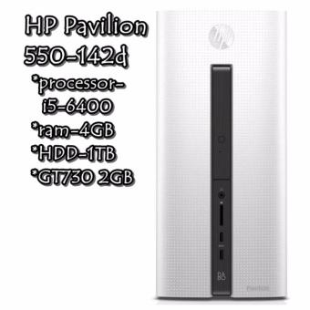 Desktop PC - HP Pavilion 550-142d (i5-6400, 4GB, 1TB, GT730 2GB, Win10)  