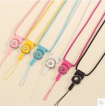 Gambar Dibagi berputar cincin gesper tali ponsel lanyard