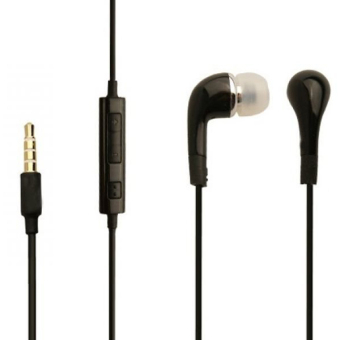 Gambar DiGbankS Andromax Stereo Earphone Headphone Hitam   Microphone