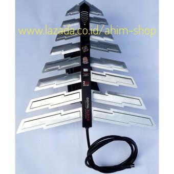 Gambar Digital Flash New Model Indoor UHF VHF Antena Dalam   S 019 D